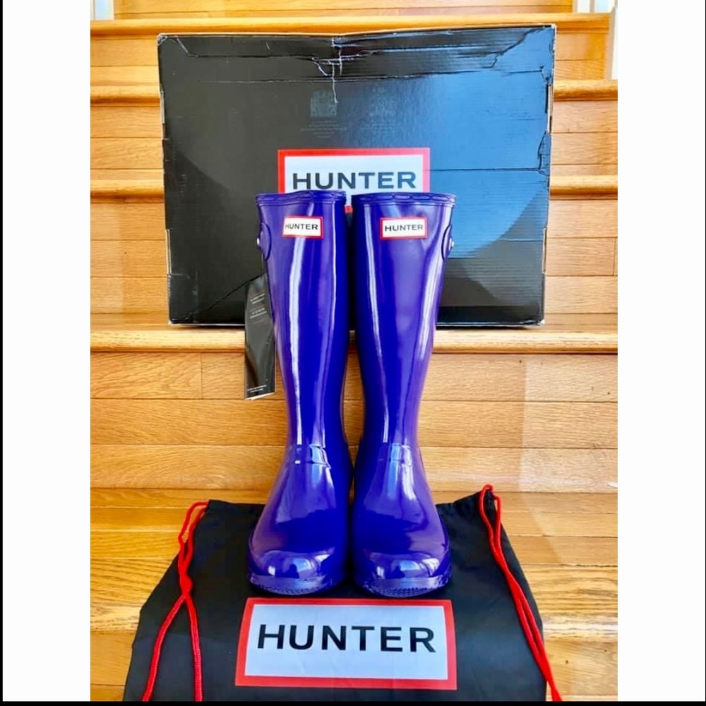 NEW 5 HUNTER Rain Boots Tall Boots Garden Boots
